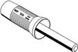 Weller WP 120 Punthuls Schegvorm Grootte soldeerpunt 0.8 mm