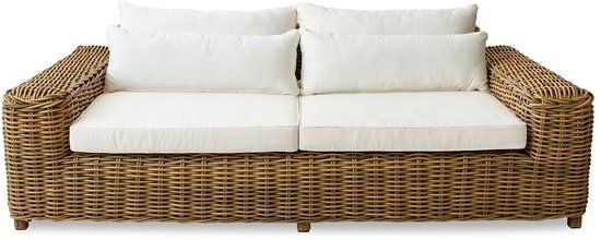 LOBERON Bank Camas bruin/crème