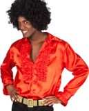 Boland - Shirt Party rood (L) - Volwassenen - Danser/danseres - 80's & 90's - Disco