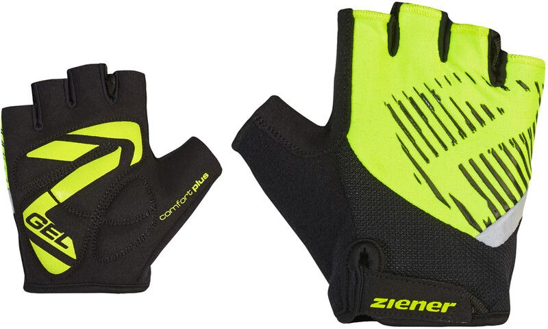 Ziener Cull Bike Gloves Kids - geel/zwart - 2023