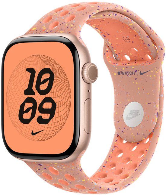 Apple Nike Sport Band voor de Apple Watch | 44/45/46/49 mm - Maat M/L - Alpenglow Pink