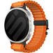 Samsung Bracelet nylon Outdoor avec boucle en P Galaxy Watch 9 - 44mm (orange avec noir)