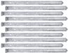 Alberts 845353 heng | in verschillende uitvoeringen | thermisch verzinkt | rol Ø16 mm | afmetingen 700 x 45 mm | Set van 10