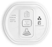 Ei Electronics Professional i-serie Ei208iW Koolmonoxidemelder met vast ingebouwde lithiumbatterij van 10 jaar, draadloos te verbinden met draadloze module Ei200MRF, wit, 3XD