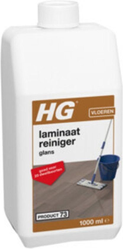 HG 6x Laminaatreiniger Glans 1 liter