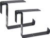 Geli Support de balcon - 4x - pour garde-corps jusqu'à 14 cm - anthracite