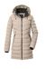 G.I.G.A. DX dames Gewatteerde parka/functionele parka in donslook met afritsbare capuchon GW 74 WMN QLTD PRK, hellbeige, 46, 43538-000