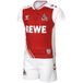Hummel 1. FC KÖLN 22/23 Thuisuitvoering Mini-set, wit/diep rood, maat 68