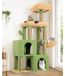 Arbre à chat - 134 cm - Stable - Vert
