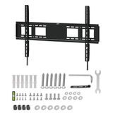 H Hardy 3mk MaxX 120 Support mural plat rigide pour téléviseurs de 60 à 120"