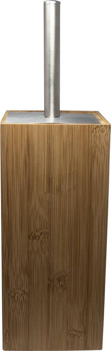 Toiletborstel met Bamboe Houder - 34 cm - Wc-borstel