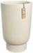 Elho Amber Grail High 47 - Grote Bloempot voor Binnen & Buiten - 100% Gerecycled Plastic - Ø 47 x H 74 cm - Linen white