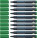 Schneider Schrijfwaren Schneider Maxx 130 permanente marker met ronde punt - groen - doos 10 stuks
