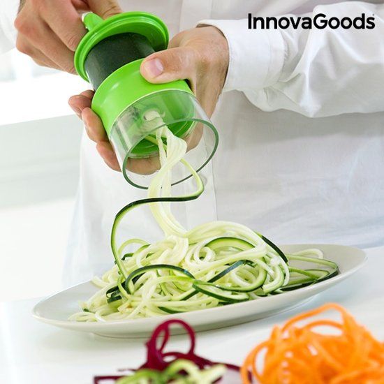 Innovagoods Mini Spiralicer Spiraalsnijder voor Groenten - 4899888117919