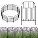 Merkloos Tuinhek tuinscherm tijdelijke omheining - 10 panelen - Roestvrij metaal - Voor tuin en zwembad