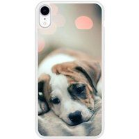 iPhone XR Chiot rêveur bedrukt siliconen hoesje