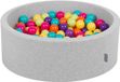 KiddyMoon Ballenbad 90x30cm - 300 Ballen ∅ 7cm