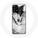 Maniacase Hoesjes voor Samsung Galaxy A13 4G / A13 4G Lite Wolf Duo dieren