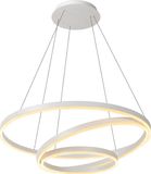Lucide TRINITI - Hanglamp - Ø 80 cm - LED Dimbaar - 3000K - Wit