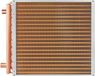 Échangeur de chaleur air/eau, 508x508 mm, avec raccords en cuivre à 3 couches, 242 ailettes en aluminium. Idéal pour usage extérieur, poêles à bois, chauffage résidentiel, systèmes de refroidissement et chauffage à air pulsé. Haute qualité et efficacité