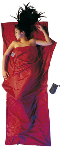 Cocoon TravelSheet Zijde Katoen - Rood