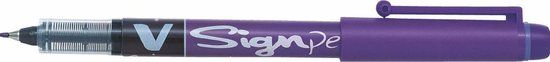 Pilot V Stickpen Violet