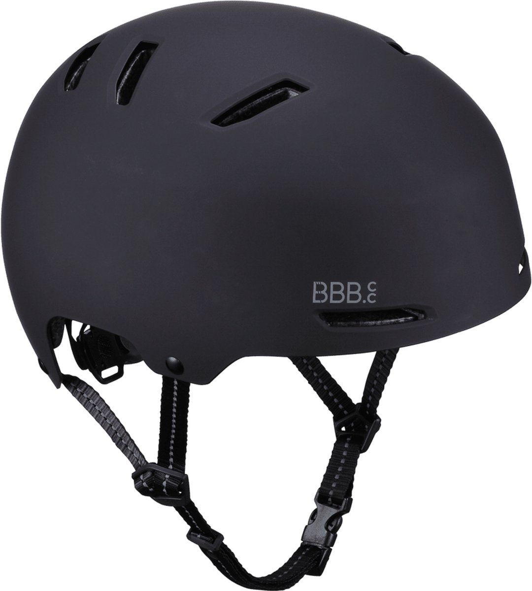 BBB Cycling Wave Kinderhelm Fiets - Mat Zwart - Maat S - BHE-150