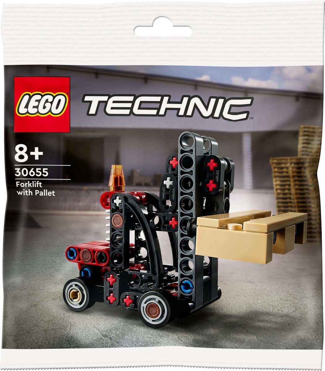 lego Technic - Vorkheftruck met pallet 30655