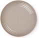 PlasticForte Rond bord/camping bord - D22 cm - beige - kunststof