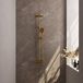 Brauer Gold Carving Opbouw Thermostatische Regendoucheset
