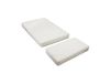 Nofred Matelas Form pour lit bébé & junior, 2 pièces Blanc
