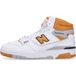 Chaussure Haute Homme 650 Blanc/or