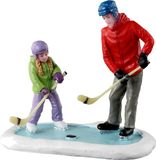 Lemax Father Daughter Practice Time