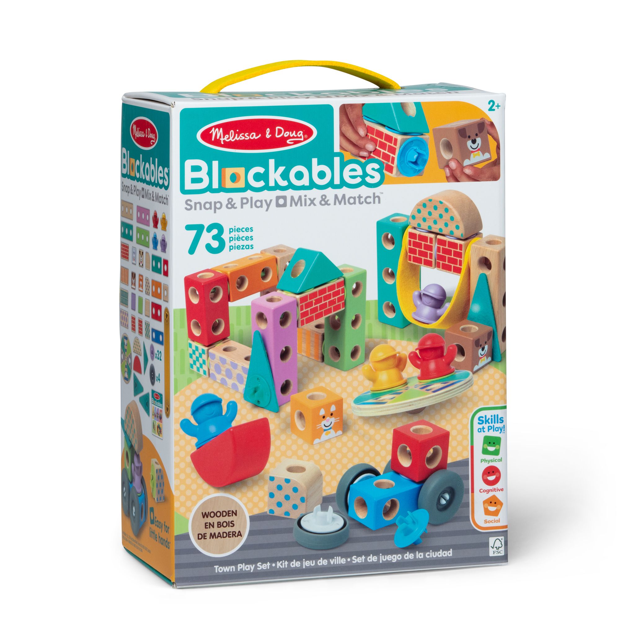 Melissa & Doug Blockables™ Stad speelset