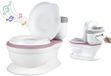 OEM nova markt 3-in-1 Baby Toilettrainer – Kinderpotje met Muziek & Spoelgeluid – Peuter Toilet met Deksel – WC Verkleiner & Opstapje voor Zindelijkheidstraining