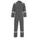 Portwest FR28 Lichtgewicht Vlamvertragende Antistatische Overall, Grijs, Normaal, Grootte L