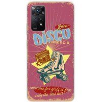 Xiaomi Redmi Note 11 Pro Plus 5G Retro disco bedrukt siliconen hoesje