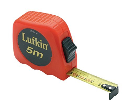 Crescent Lufkin L505CM 5m/19mm Serie 500 Meetlint, met slagvaste Hi-Viz ABS-behuizing, oranje