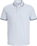 Jack & Jones Jjepaulos Polo Ss Noos 12136668 Celestial Blue/play Mannen Maat - L