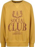 Vingino Nicco Jongens Sweater - Herfst/Winter 2026 - Katoen - Maat 152 - Okergeel