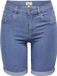 ONLY OLMRAIN LIFE LONG DNM SHORTS NOOS Bermuda shorts femme XL Denim bleu clair