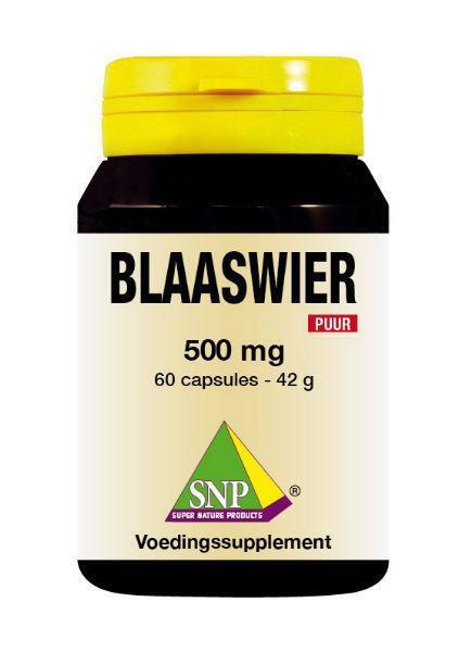 SNP Blaaswier 500 mg puur 60 CA