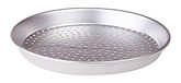 Pentole Agnelli Gebak & Pizza Geperforeerde Ronde Cake-Pan, Diameter 32 cm, Zilver