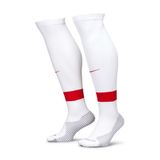 Nike Unisex sokken U Nk Strike Kh - Wc22 Team, White/University Red/University Red, FQ8253-103, S