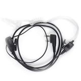 Headset PNI Headset met microfoon en akoestische buis PNI HS84 met 2-polige stekker