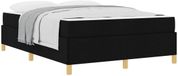 vidaXL Bedframe Zwart Stof 140 x 200 cm