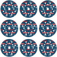 Bosch Professional Bosch Accessories 2608902407 Schuurschijvenset - Diameter 125 mm - 1 stuk