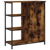 VidaXL Dressoir 70x30x80 cm bewerkt hout gerookt eikenkleurig