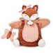 DOUDOU ET COMPAGNIE - Marionet Mina Vos roze 25 cm