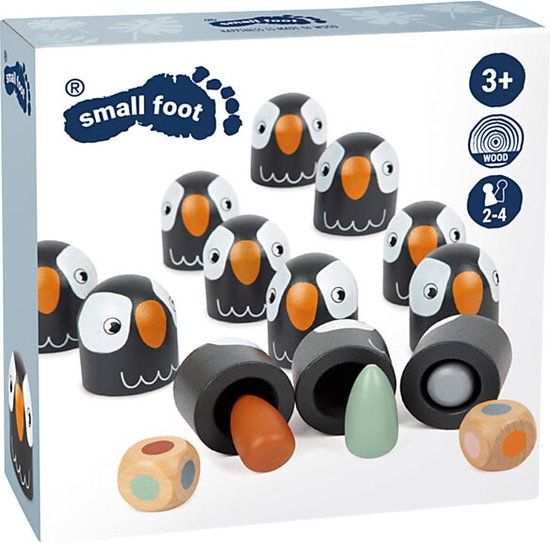 Small Foot Houten Memospel Pinguin - 26dlg.